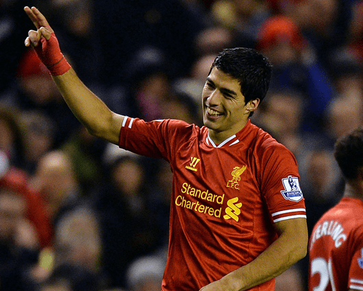 Luis Suárez, delantero uruguayo. Foto: AFP