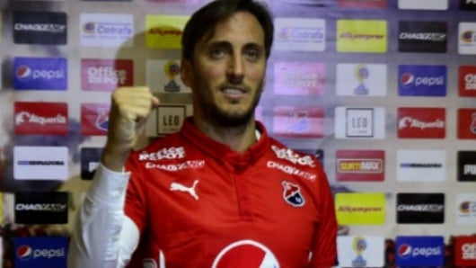 Luis Zubeldía, nuevo técnico del Independiente Medellín. Foto: @DIM_Oficial