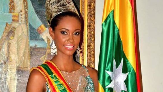 Madelein López, señorita Cartagena 2015-2016