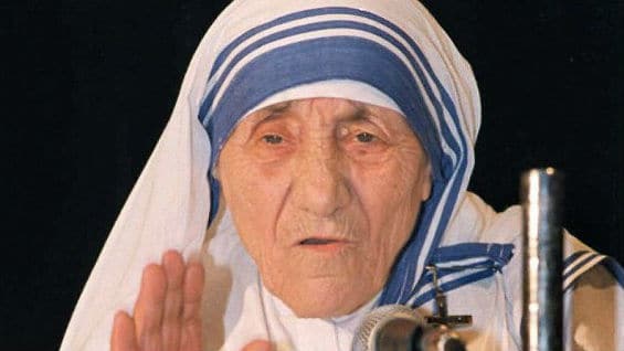 La madre Teresa murió el 5 de septiembre de 1997, a los 87 años. Foto AFP