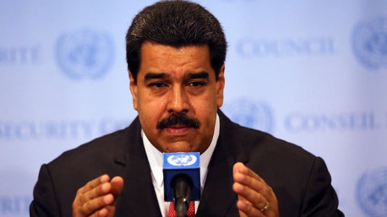 El mandatario venezolano dijo que hablará con el presidente Santos sobre la crisis fronteriza. Foto: AFP.