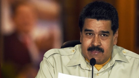 Nicolás Maduro, presidente de Venezuela. Foto: AFP