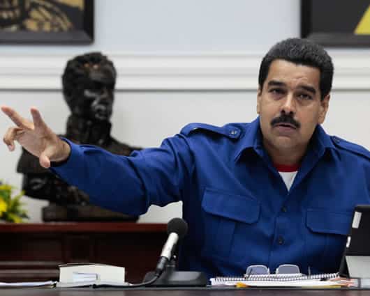 Nicolás Maduro, presidente de Venezuela. Foto: AFP