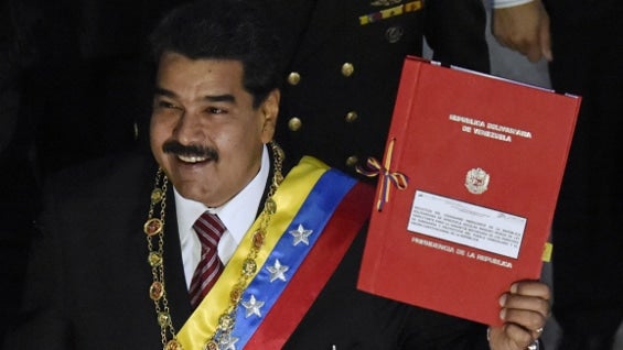 Nicolás Maduro, presidente de Venezuela. Foto: AFP