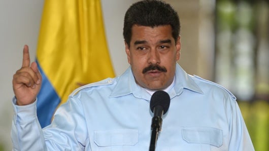 Nicolás Maduro, presidente de Venezuela. Foto: AFP.