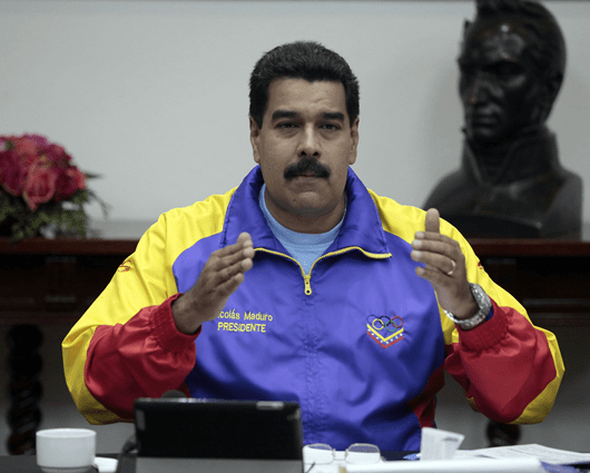 Nicolás Maduro, presidente de Venezuela. Foto: AFP