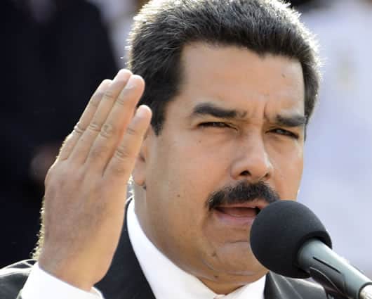 Nicolás Maduro, presidente de Venzuela. Foto: AFP.