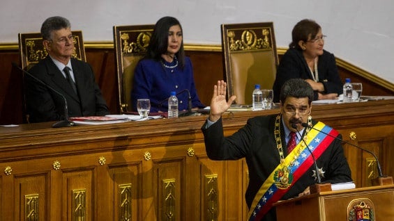 Nicolás Maduro, presidente de Venezuela. Foto: EFE.
