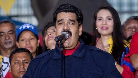 Maduro insistió en que el oficialismo debe ganar las elecciones "como sea". Foto: EFE.
