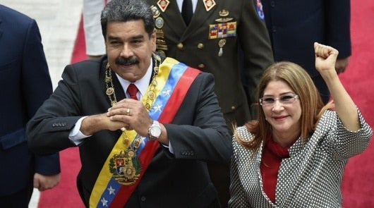 FOTO: Nicolás Maduro/ Cilia Flores. NoticiasRCN.com