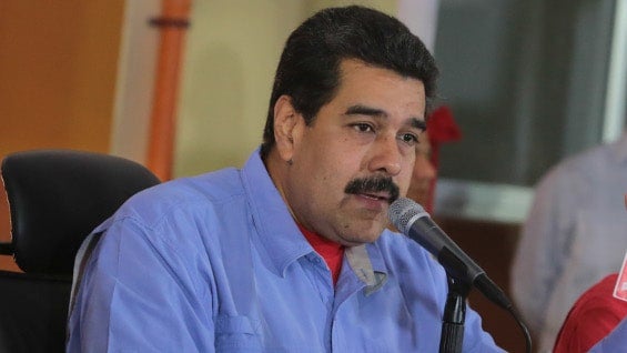 Nicolás Maduro, presidente de Venezuela. Foto: EFE.