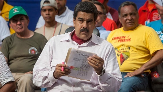 Nicolás Maduro, presidente de Venezuela. Foto: EFE.