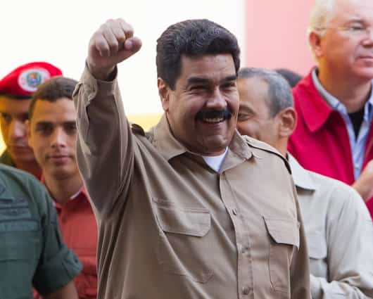 Nicolás Maduro cumple un año como presidente de Venezuela. Foto: EFE