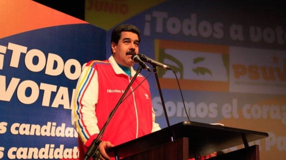Nicolás Maduro, presidente de Venezuela. Foto: EFE.
