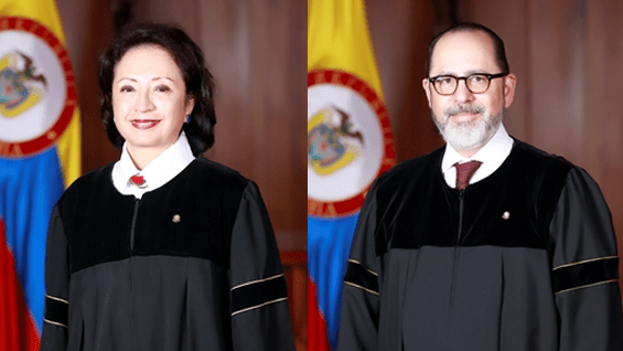 Tanto González como Vall de Rutén argumentaron que su renuncia se debe a cuestiones personales. Foto: Rama Judicial.