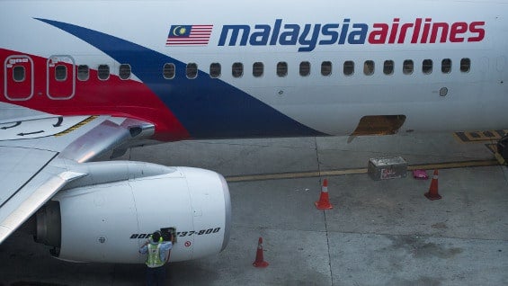 El avión se desvió totalmente de su trayectoria, por razones desconocidas. Foto AFP