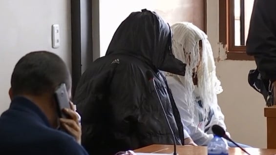 Familiares de las menores negaron los cargos por los que eran acusados. Foto: Noticias RCN.