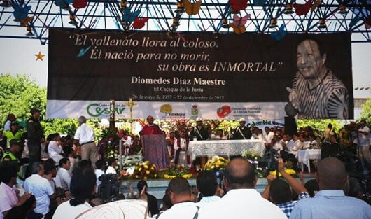 Diomedes Díaz falleció el 22 de diciembre por un paro cardiorrespiratorio. Foto: @BERNARDOSANABRI