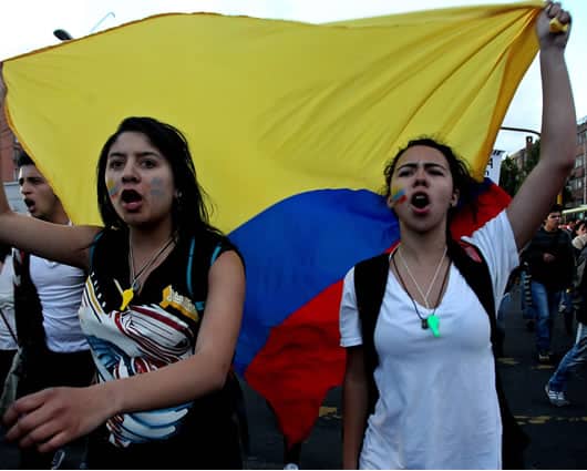 Varias de las marchas comenzarán desde universidades de la capital. Foto: EFE