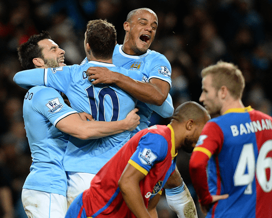 Con el triunfo, el Manchester City sigue invicto. AFP