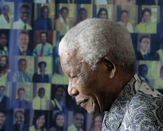 Nelson Mandela cumplió 95 años el 18 de julio. Foto: AFP