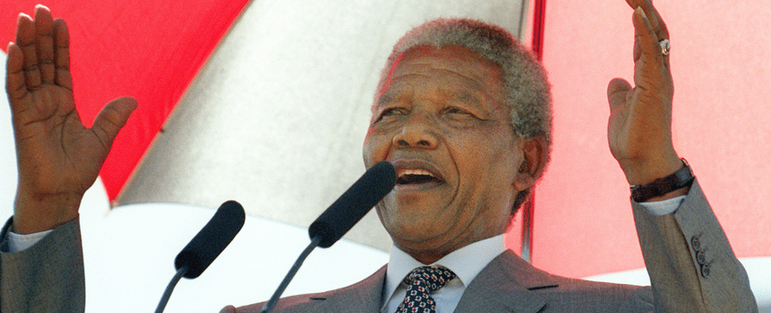 Nelson Mandela, 1918 - 2013.