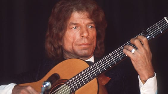 Ricardo Baliardo, mejor conocido como 'Manitas de Plata'. Foto: AFP.