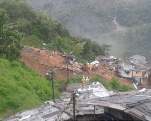 Las autoridades continúan buscando a tres personas. Foto: RCN.