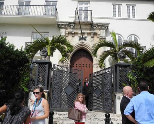 La mansión fue construida en 1930 por el arquitecto Alden Freeman. Foto: AFP