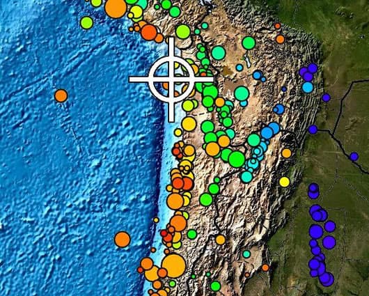 Ecuador y Perú también emitieron alertas de tsunami tras el sismo.Foto: PTWC