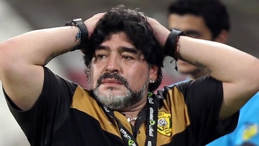 Diego Maradona, exfutbolista argentino.