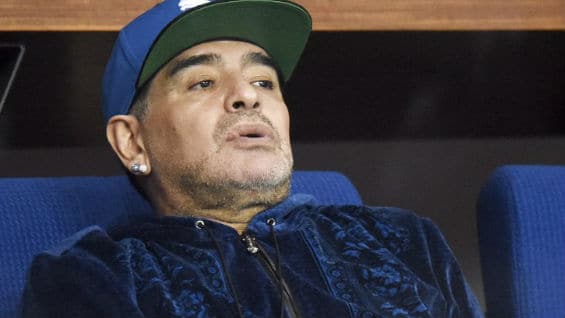 Diego Armando Maradona, exfutbolista argentino. Foto: archivo AFP