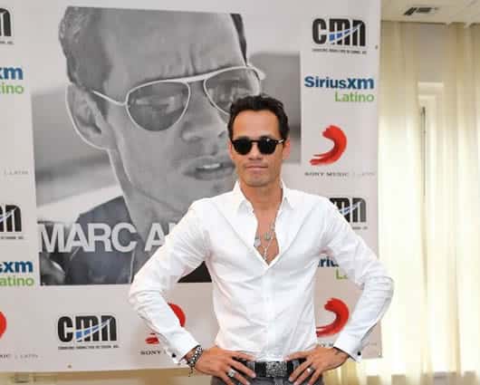 Marc Anthony, cantante latino. Foto: AFP
