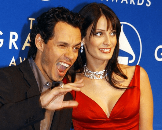 Marc Anthony y Dayanara Torres. Foto: AFP
