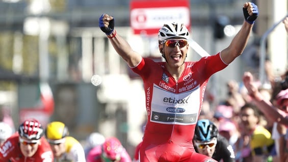 Marcel Kittel, ciclista alemán. Foto: AFP.