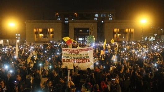 FOTO: Plaza de Bolívar (Bogotá) . EFE