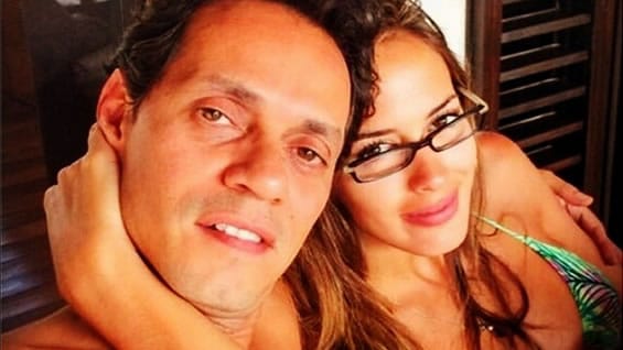 Marc Anthony junto a Shannon de Lima. Foto: Instagram