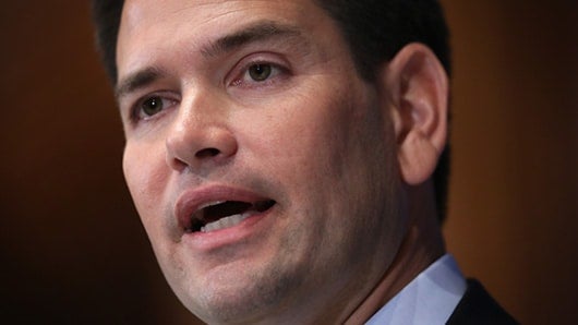 Marco Rubio, senador republicano por el estado de Florida. Foto: AFP.