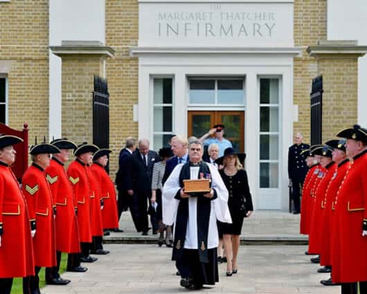 La 'Dama de Hierro' falleció el 8 de abril a los 87 años. Foto: AFP