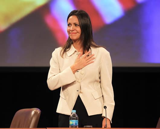 María Corina Machado, diputada opositora venezolana. Foto: EFE