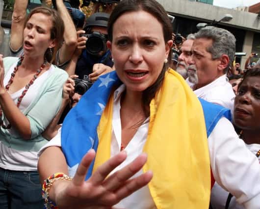 María Corina Machado. Foto: AFP