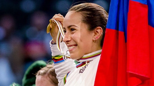 Mariana Pajón. Foto: AFP