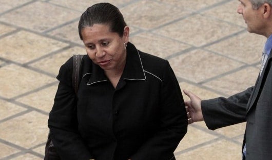 La exdirectora del DAS, María del Pilar Hurtado. Foto: AFP