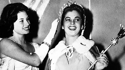 Luz Marina Zuluaga obtuvo la corona como la mujer más hermosa del universo en Long Beach, Estados Unidos, en 1958. Foto: Archivo particular.