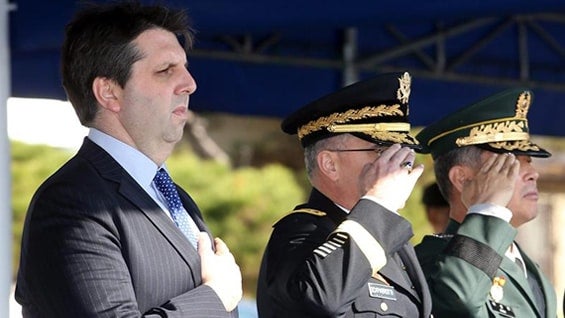 El embajador de Estados Unidos en Corea del Sur, Mark Lippert. Foto: EFE.