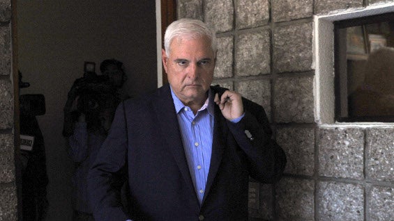 Ricardo Martinelli, expresidente de Panamá. Foto: AFP.