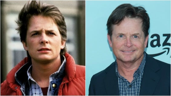 El actor Michael J. Fox interpretó a Marty McFly, protagonista de la película 'Volver al futuro'.