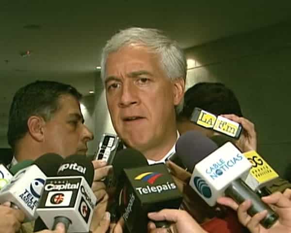 Samuel Moreno, exalcalde de Bogotá.