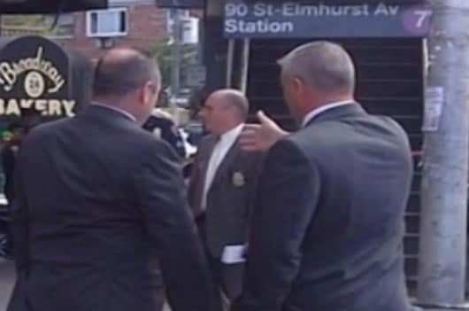 Este es la calle donde asesinaron al colombiano.