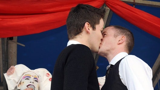 En Estados Unidos hay 35 estados donde son legales las bodas gay. Foto: AFP